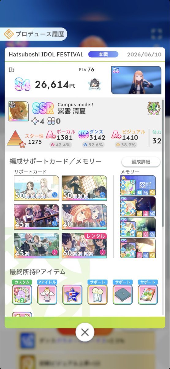 0624satsuki's tweet photo. SSS+を取りに行ったらS4になるやつ https://t.co/1nsISj5Q1A