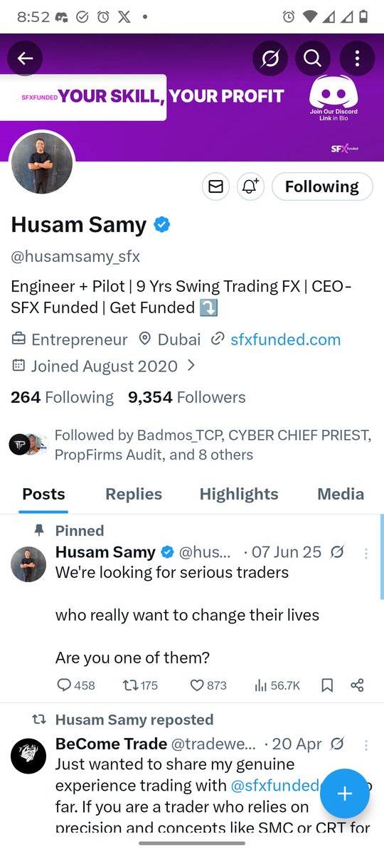 sahed_9900's tweet photo. @sfxfundedcom @FrancaSFX @husamsamy_sfx WIN 
All task done. https://t.co/CO0G66xuuH