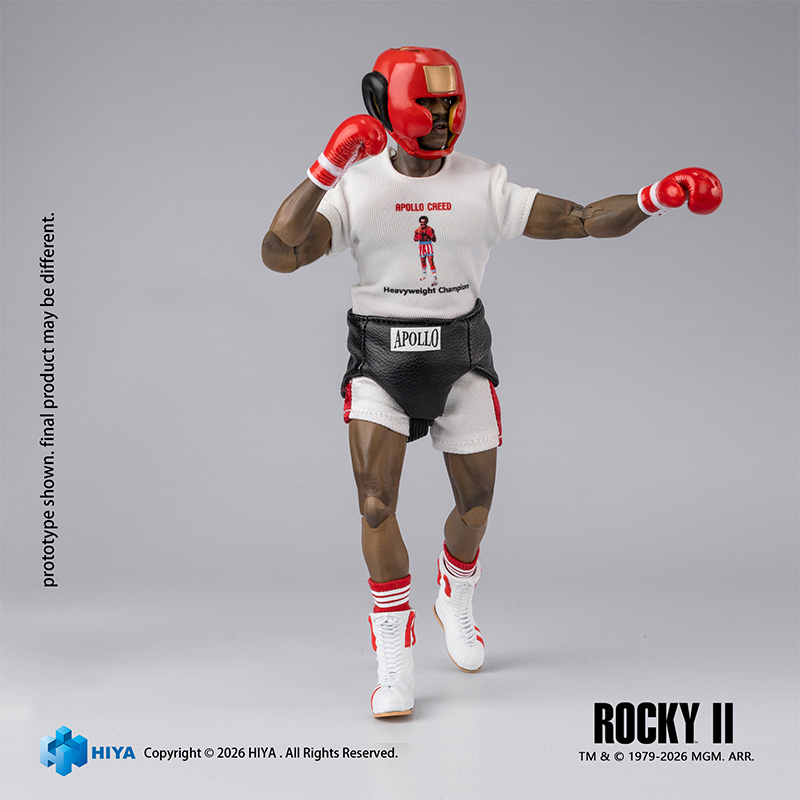 HiyaToys's tweet photo. From Rocky II (1979), Apollo Creed joins Hiya Toys EXQUISITE SUPER Series.
#hiyatoys #apllo #rocky
SRP:
US: 108.99USD / 129.99USD (US Tariff Included)
Japan: 19.000JPY (Tax Excluded)
Coming Q4 2026
Check on FB for more info: https://t.co/pLx4uYiX6z https://t.co/iaEl3Sp85S