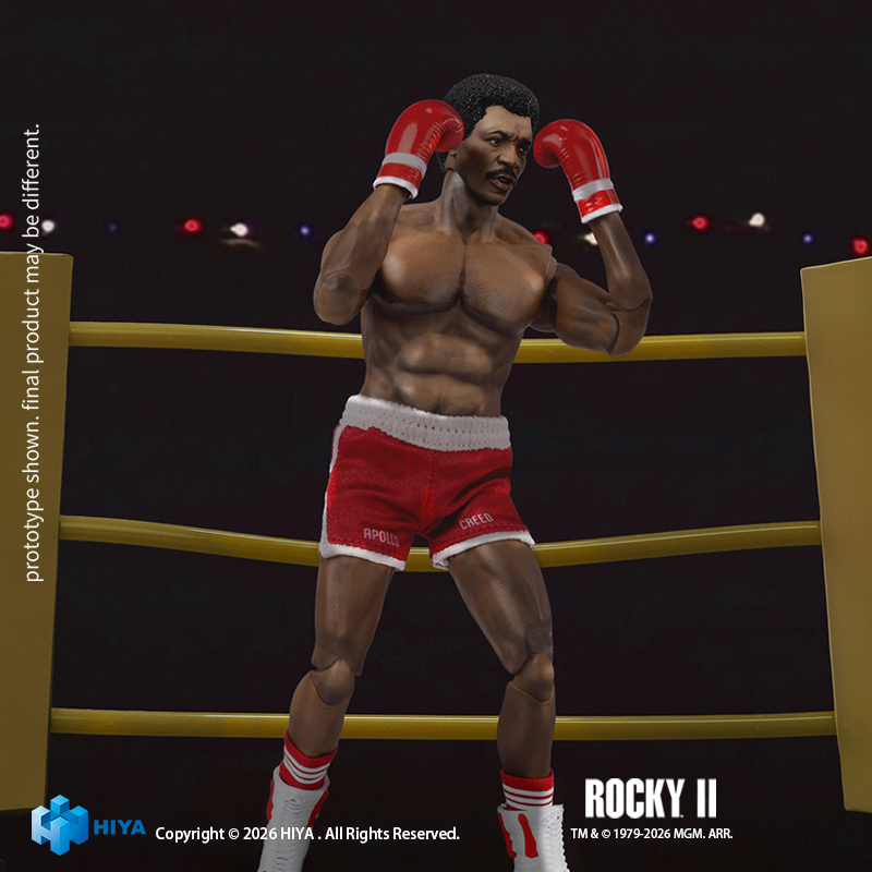 HiyaToys's tweet photo. From Rocky II (1979), Apollo Creed joins Hiya Toys EXQUISITE SUPER Series.
#hiyatoys #apllo #rocky
SRP:
US: 108.99USD / 129.99USD (US Tariff Included)
Japan: 19.000JPY (Tax Excluded)
Coming Q4 2026
Check on FB for more info: https://t.co/pLx4uYiX6z https://t.co/iaEl3Sp85S