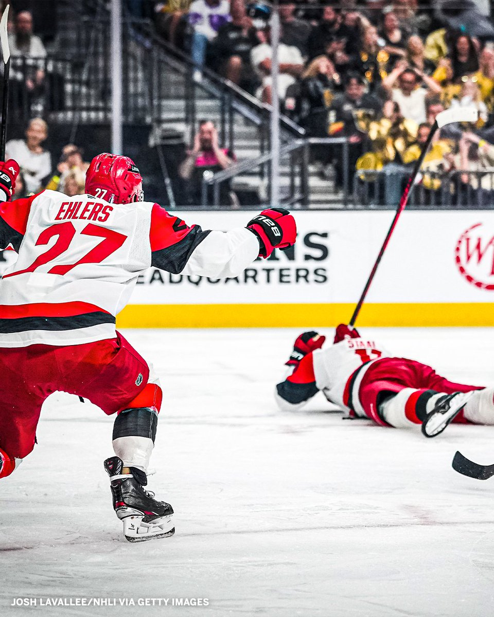 SportsCenter's tweet photo. Nikolaj Ehlers was all of Carolina watching Jordan Staal bury that goal 🔥 https://t.co/tHruXb0MWn