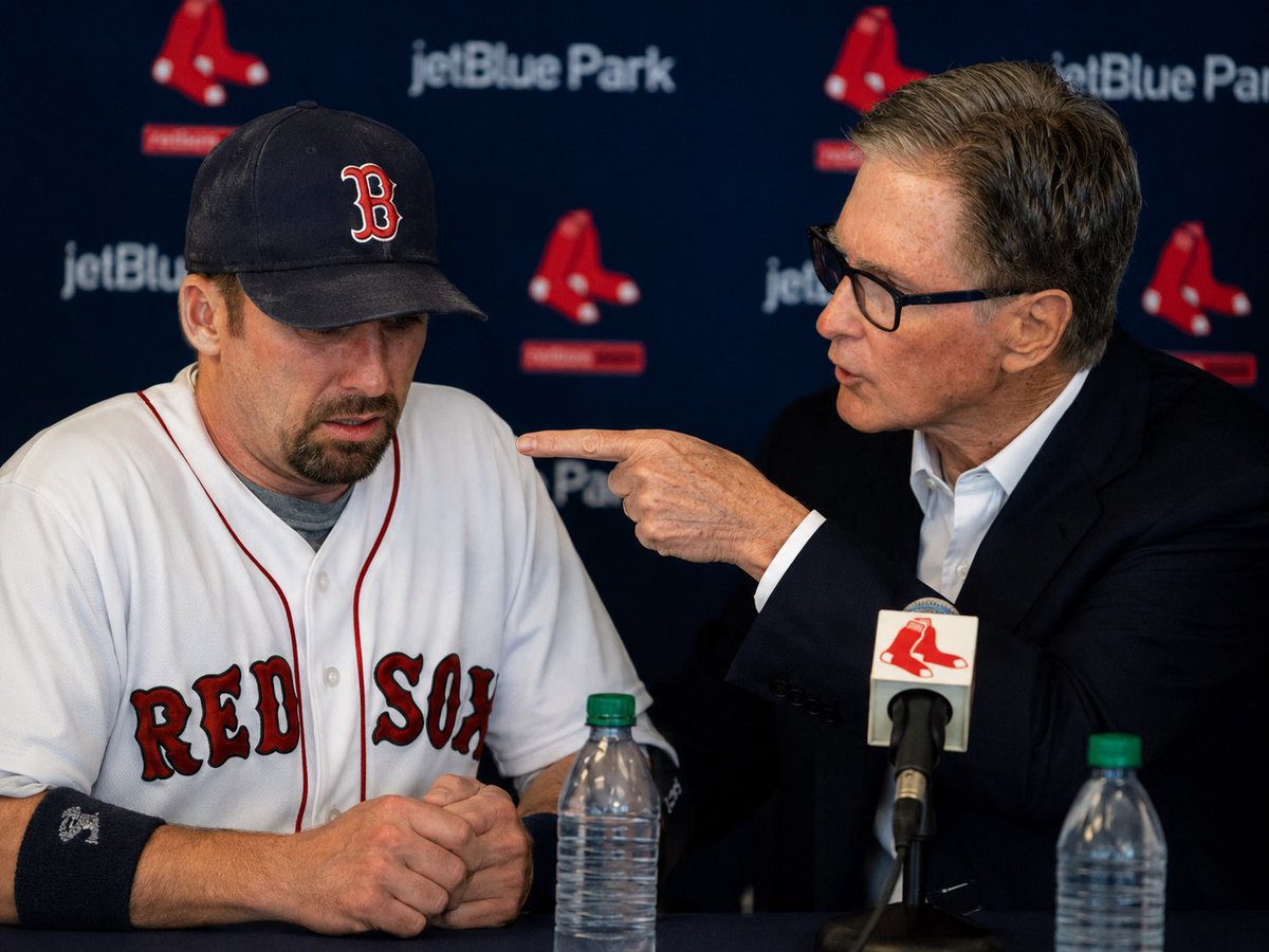 FacetheFacts15's tweet photo. @LouMerloni “Don’t you dare say a bad word about my baseball team or I’ll Don Orsillo you!” - John Henry https://t.co/7pkdk4niEx