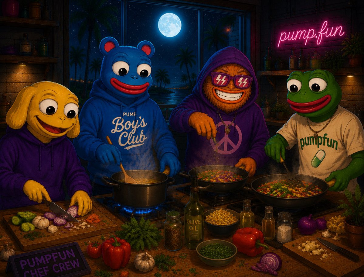 PumpFunBoysClub's tweet photo. Most communities wait for catalysts.

We build them.

Utility is coming.
The community is growing.
The mission stays the same. https://t.co/ezkpBZLLLE