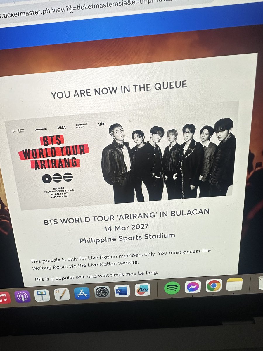 eeenajaneee's tweet photo. WTF 41K in queue already?!!!!!

#livenationph https://t.co/wOJac0eONk