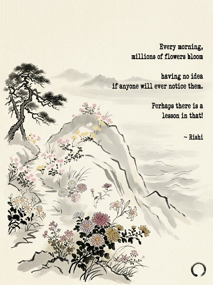 irishikunal's tweet photo. Every morning,
millions of flowers bloom

having no idea
if anyone will ever 
notice their existence

Perhaps there is a 
lesson in that!

                         ~ Rishi

#poetry 
       #motivation 
              #positivibes https://t.co/ilE6tnMQir