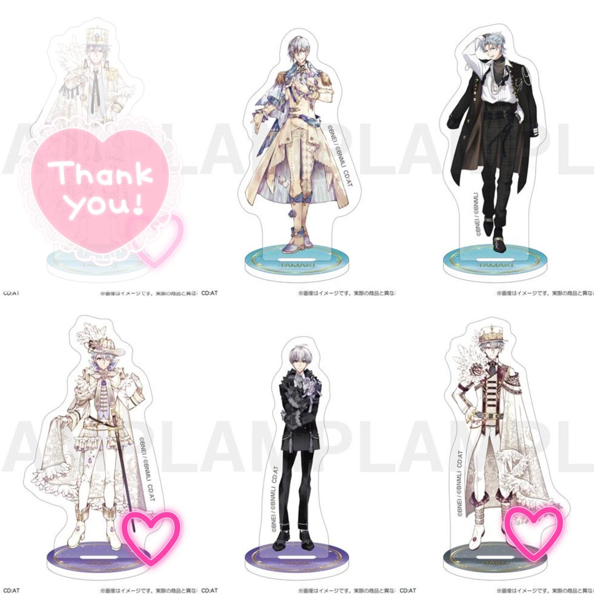 HOLIC_ai_hrC's tweet photo. 【交換】アイナナ アイナナEXPO  ミニミニアクリルスタンド ミニアクスタ 購入特典

譲）
アクスタ環：6周年 10周年
壮五：6周年 7周年 8周年
楽：8周年
特典：トウマ 巳波
コースター：Re:vale

求）
アクスタ環 壮五 楽：画像2参照
特典：壮五 ＞決まり次第 大和
コースター：IDOLiSH7
↓ https://t.co/gzoDZcQG7w