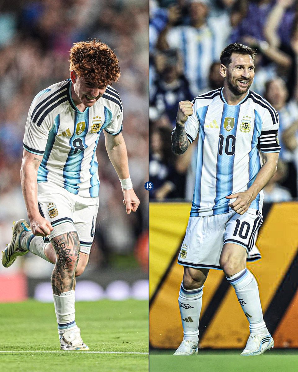 juegosimple__'s tweet photo. 🇦🇷📊 Valentín Barco y Lionel Messi son los MÁXIMOS GOLEADORES (2) de la Selección Argentina en el 2026: https://t.co/1sgdblC2Xn