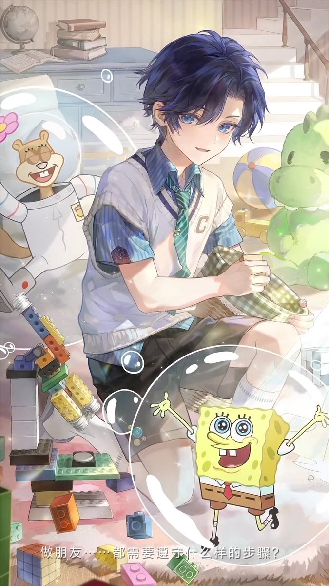 _2kinouta's tweet photo. For All Time × Spongebob Squarepants Collab CR Illustras https://t.co/ouIhqDxuGK