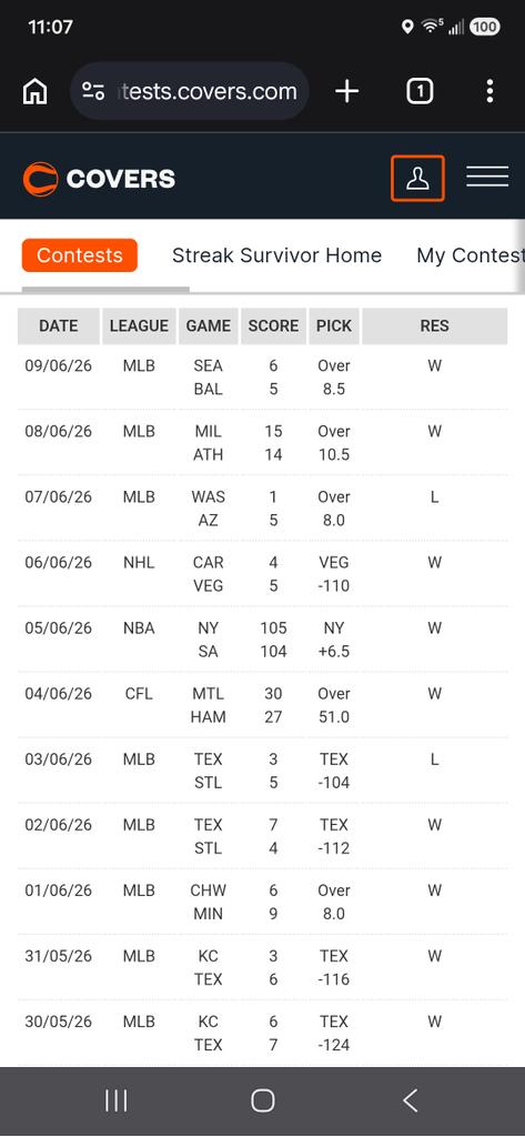 DeanDStephenso2's tweet photo. 9 Wins and 2 losses my last 11 pix! https://t.co/YW7yEXUvZw