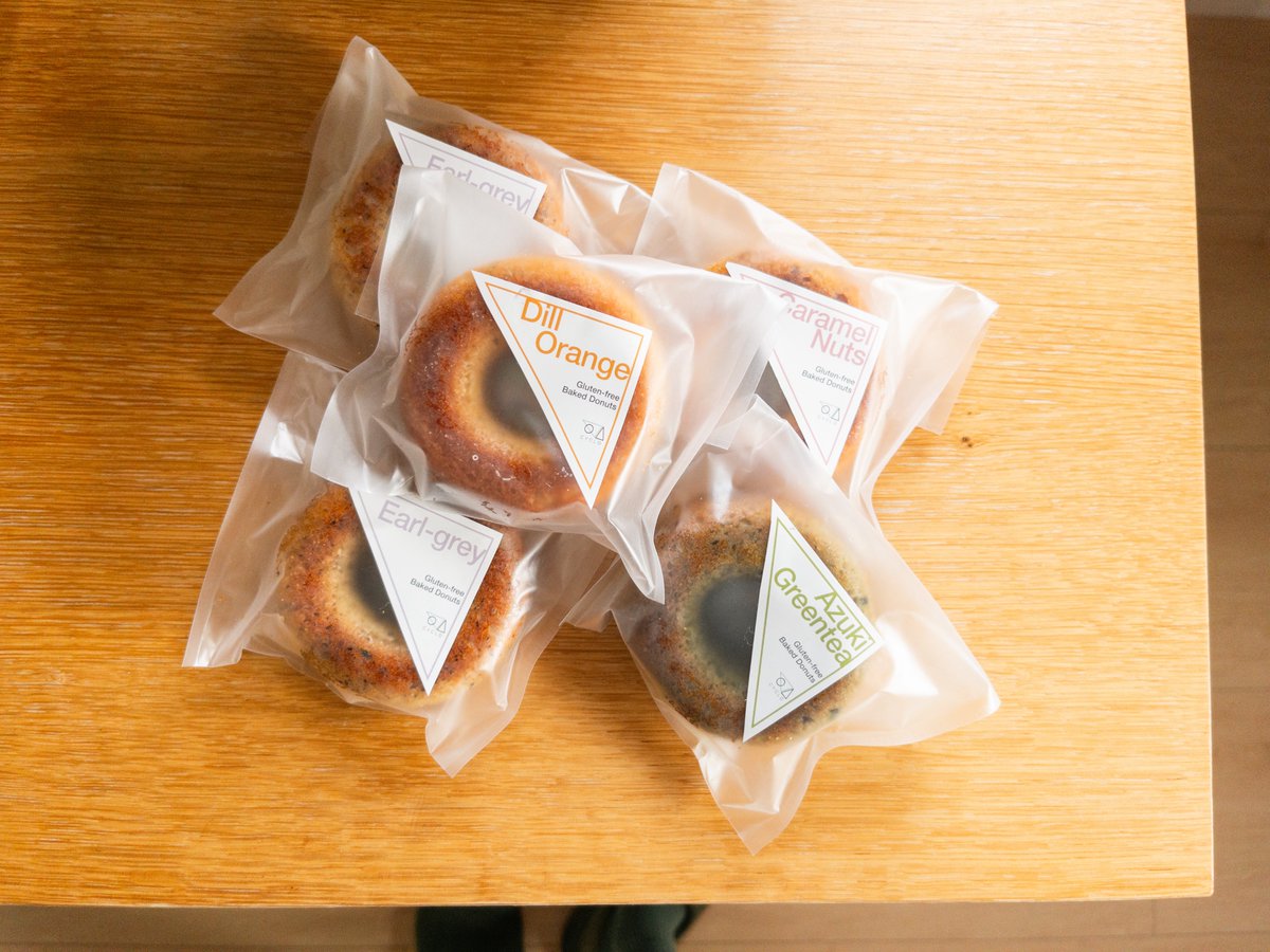 ninninclimb's tweet photo. 今週のおやつ🍩 https://t.co/RB76LKQnRG