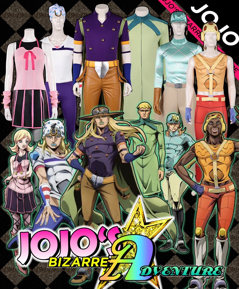coshduk's tweet photo. JoJo Cosplay Costume Hot Sale❤️

🔗https://t.co/0E51vozpaA

Use code "TW10" get 10% off
#jojo #cosplayers #cosplays #costumes #ukcosplay #ukcosplayer #coshduk #diegobrando #gyrozeppeli #lucysteel #johnnyjoestar https://t.co/OR7kHoVNTK