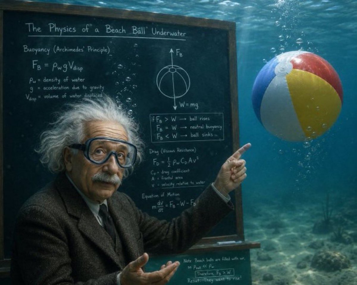 phil__tr's tweet photo. @blknoiz06 if you teach her Archimedes’ Principle as well she’ll be ready for beachball underwater summer $BBALL https://t.co/AZotK9UsBf