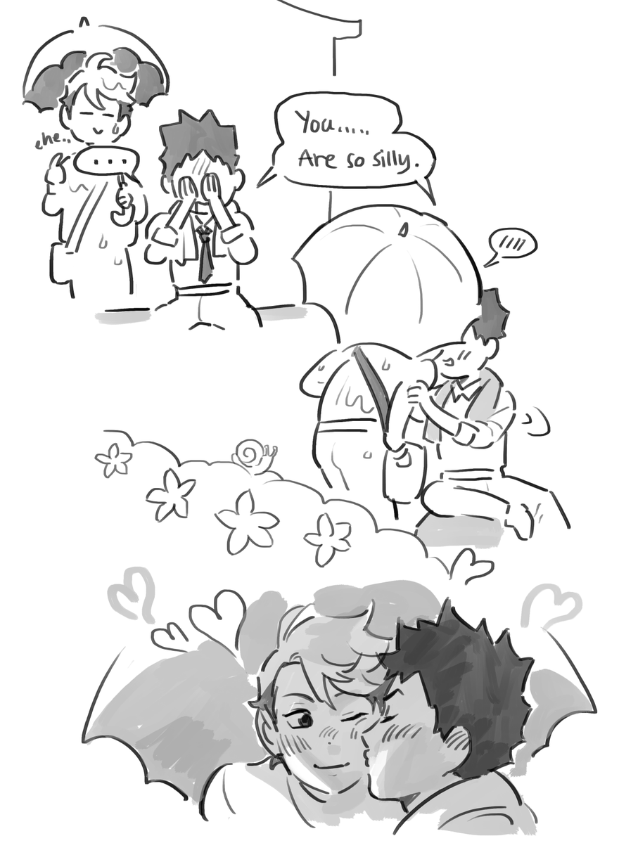 flunflun's tweet photo. It'd june 10th here which means HAPPY BDAY IWA🥳🥳🥳💓💗💖💘 some silly #iwaoi https://t.co/ntzJY4NiYH