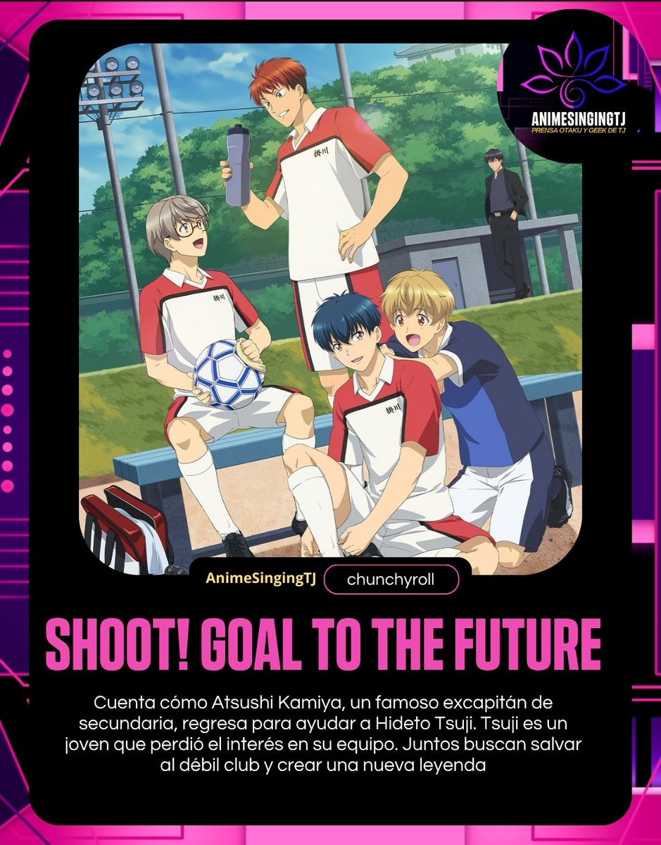 Animesinging's tweet photo. Animes de futbol que ver en crunchyroll https://t.co/wpw2mZbkvv