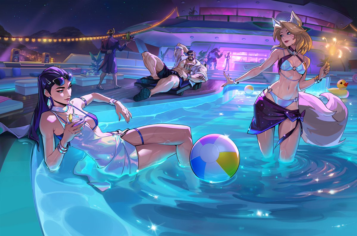 OmyChan2's tweet photo. So Caitlyn decided to throw a party on her rich-girl fucking yacht and invite a bunch of baddies? (I know the boys just crashed it 😆) https://t.co/dT7e90QggS