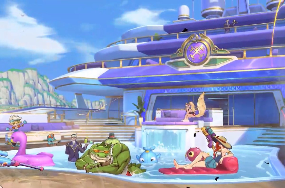 OmyChan2's tweet photo. So Caitlyn decided to throw a party on her rich-girl fucking yacht and invite a bunch of baddies? (I know the boys just crashed it 😆) https://t.co/dT7e90QggS