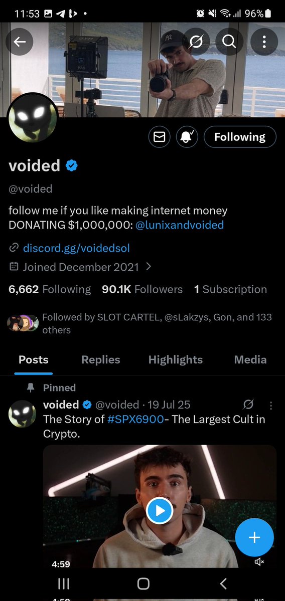 Raykayce's tweet photo. @voided @SolLunix Followed with notis on ✅️ 
Manifesting a win 🙏

6LSpc9U4FT6WRQkyavd44PL3u9ERRRwxeGjW764dStR8 https://t.co/IWzS7afUze