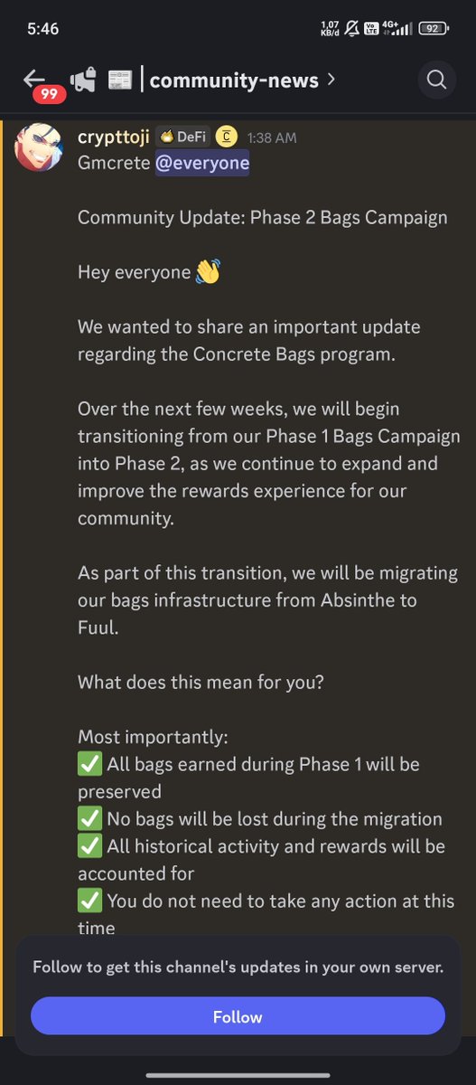 AlmeeraaAz's tweet photo. A smooth migration with preserved historical rewards is underrated, Trust in incentive systems comes from continuity, not just new features https://t.co/LAOqLOGT0D