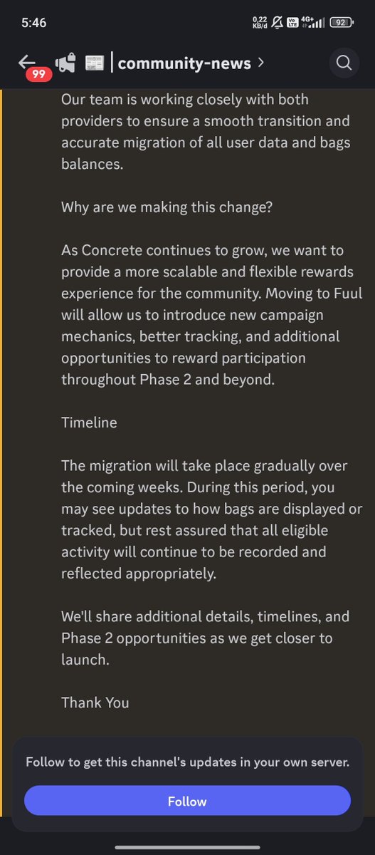 AlmeeraaAz's tweet photo. A smooth migration with preserved historical rewards is underrated, Trust in incentive systems comes from continuity, not just new features https://t.co/LAOqLOGT0D