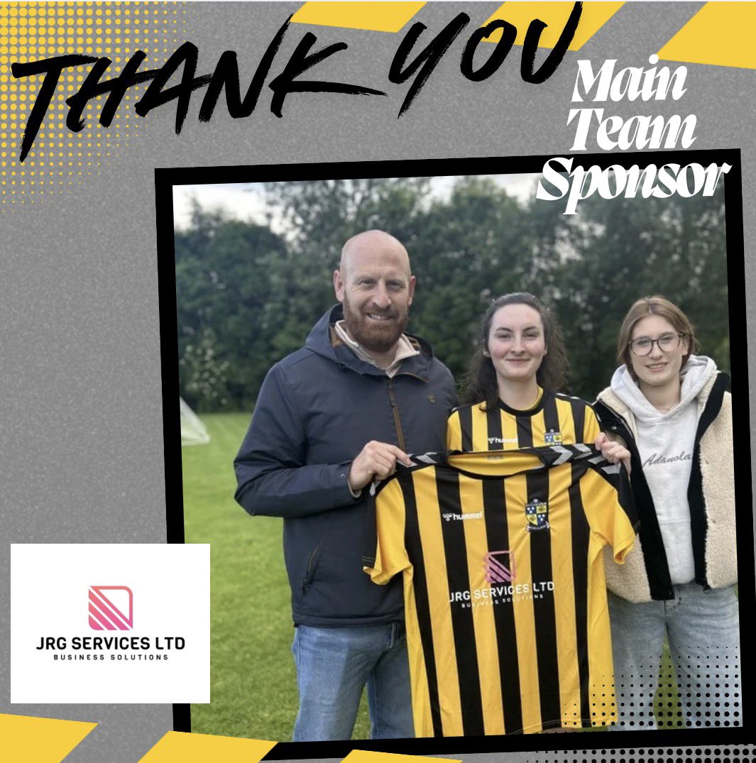 ComberRecLadies's tweet photo. SPONSORSHIP:
A big Thank You to JRG Services Ltd for Sponsoring this seasons Senior Match Kits and  to Gareth Hutchison (Design By Omak) for Sponsoring 1/4zips for this years squad and to Eddy &amp; RI Kerrbear Kerr for Sponsoring Dry Robes for the Substitutes. 💛🖤🐝 https://t.co/w2OaRmOX4i