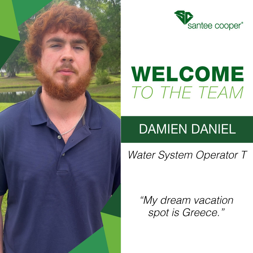 santeecooper's tweet photo. Hello new hires! Welcome aboard! #NewHireTuesday #PoweringSC (1/2) https://t.co/bbs6MCGtaS