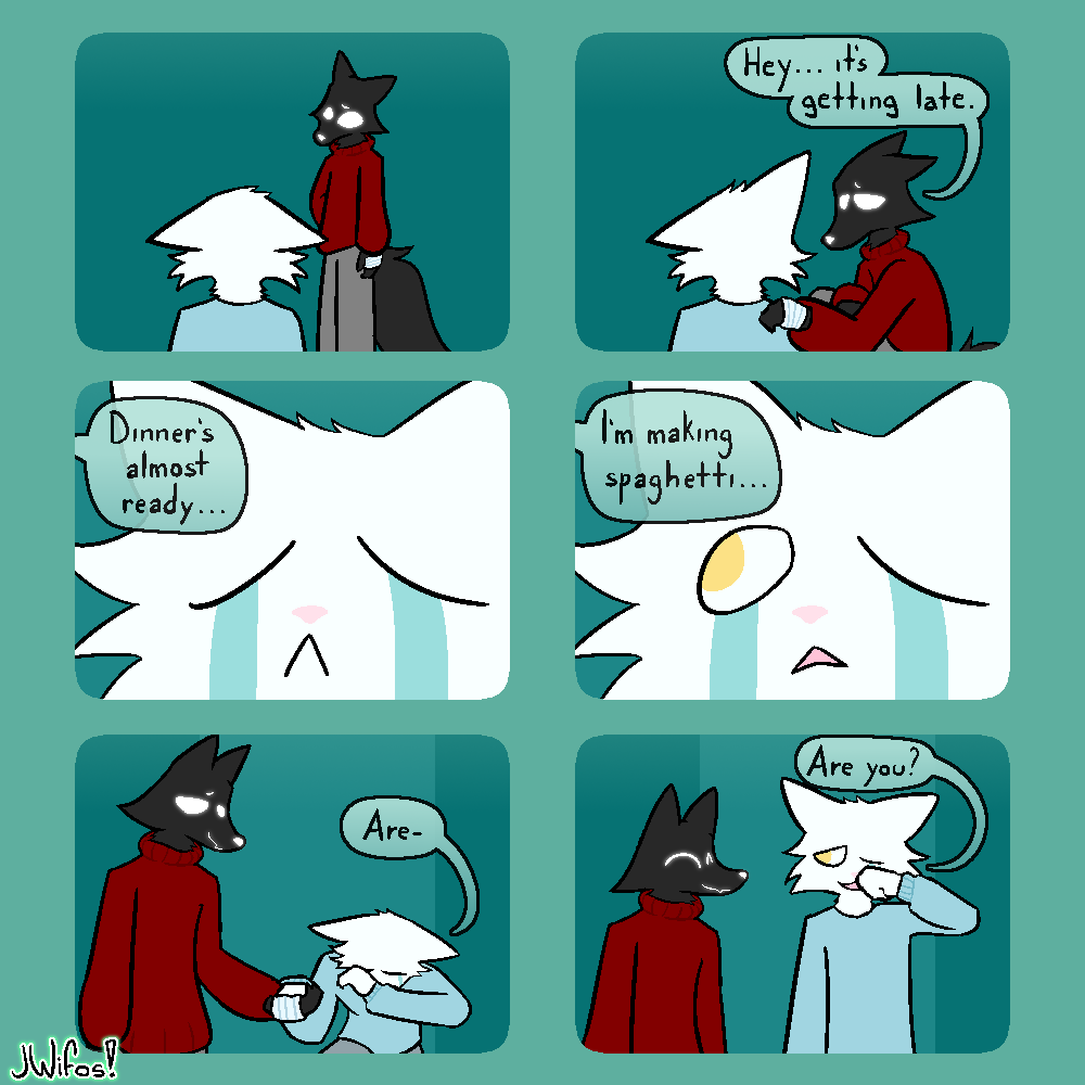 RealJWifos's tweet photo. Day 146!
"Comfort food"
"Index, page 2"
-JWifos! 🦊

[ #JWifosDrawdyssey26 | #JWifos | #furry | #furryart | #furryartist | #digitalart ] https://t.co/9G81Gw9OTw