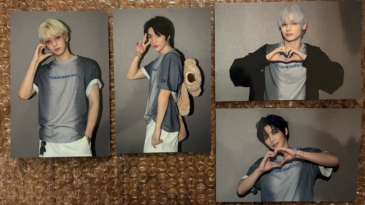pom_c7's tweet photo. TXT WORLD TOUR
 <ACT : TOMORROW> IN SEOUL
特典 トレカ 交換 kakao JP GB

【譲】
kakao 特典🐰🧸🐿️🐧

【求】🦊
Weverse JP・GB 特典

特典のみの郵送交換希望です！
お心当たりの方お気軽にお声がけください！

 #TXT交換 https://t.co/QX688b52Mr