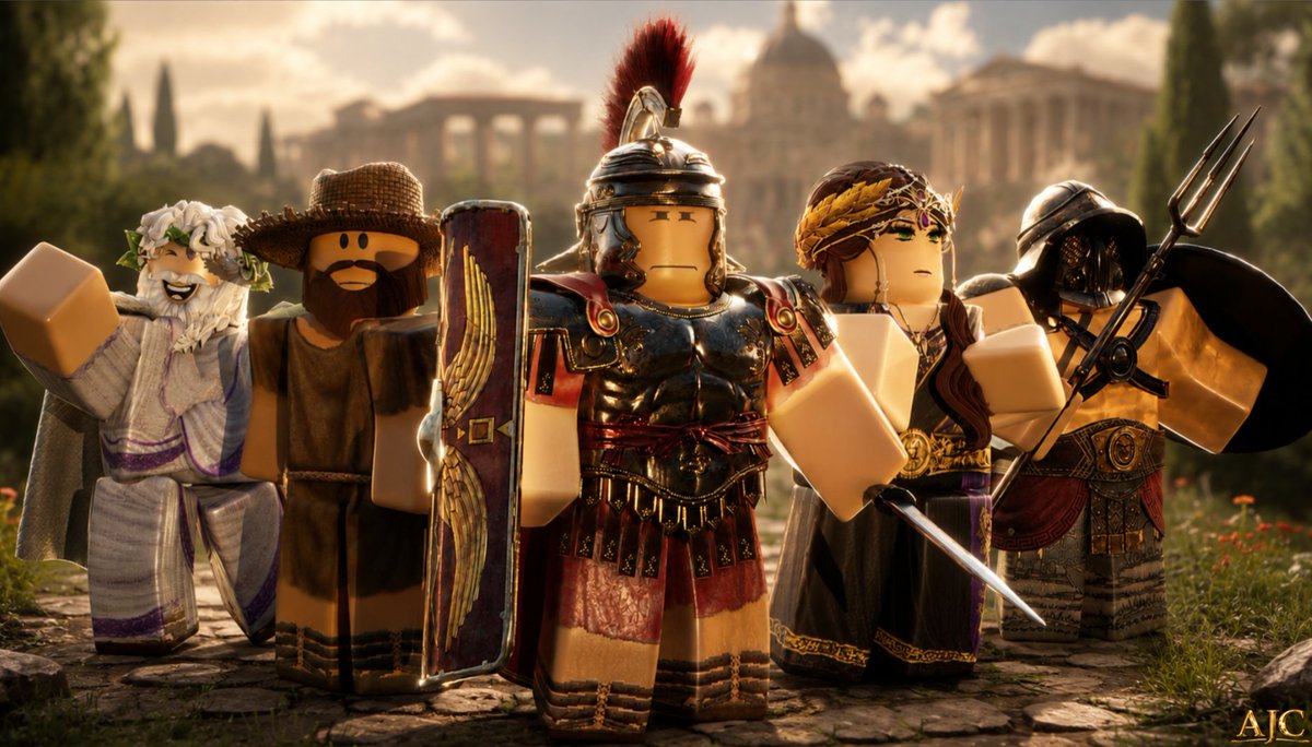 AJC_Studios's tweet photo. 🌋ROME AWAITS ⚔️
Choose your path, parade through the streets of Pompeii, meet the citizens, and experience the glory for yourself.
Your place in the Empire is ready.
Ave Roma.
👉Join the Empire https://t.co/DqHXicYVl5
📸Credits to @CrocsDrip
#ROBLOX #RobloxRoleplay #Rome https://t.co/wQIHkyB3vY