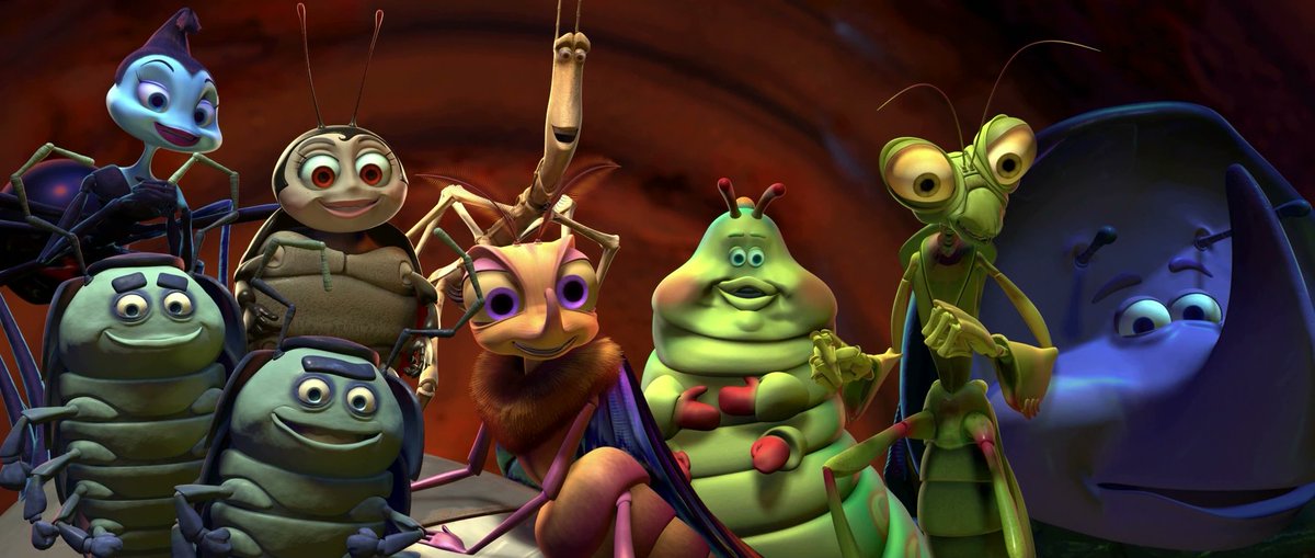 Scrambled_Nuts's tweet photo. I think the one thing I miss from the old Pixar movies is that there's often a ragtag group of different characters who are all friends to the main protagonist and stand out a lot in their appearances and personalities. https://t.co/pL42Nec97g