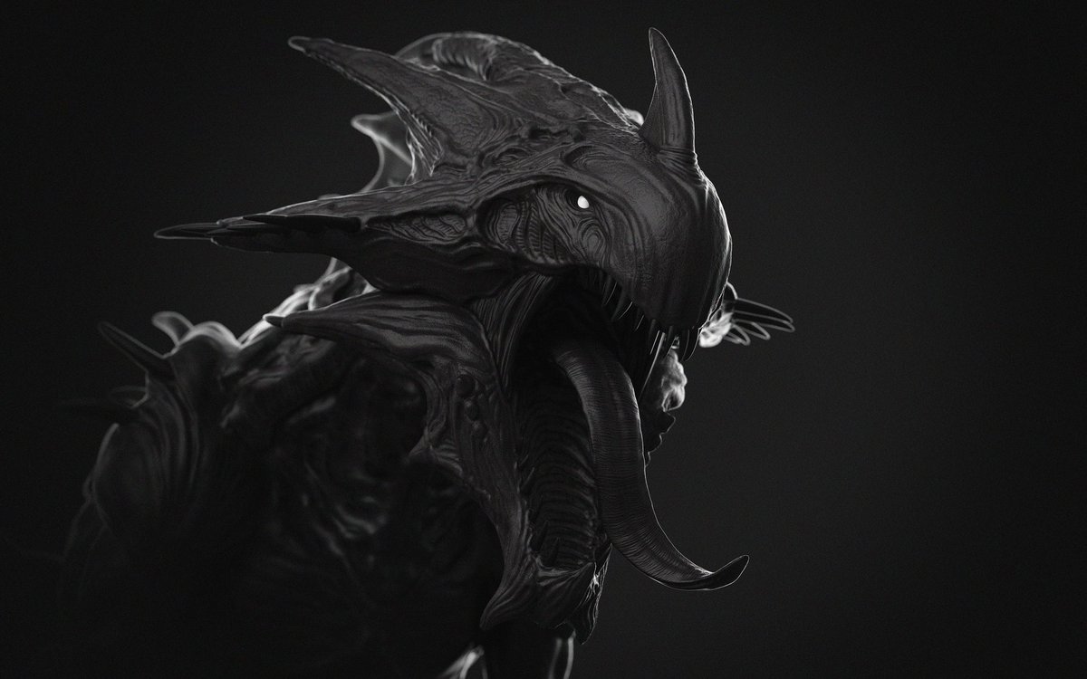 funkycccccc's tweet photo. Reaper king #zbrush https://t.co/gzs3JZOHZ0