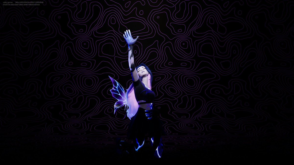 itsvalky_'s tweet photo. She’s so pretty 😍💜 
#Corascana #fortnite https://t.co/45qgUpfJaI