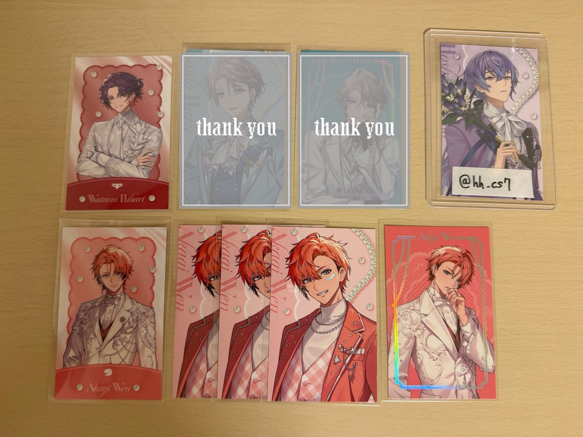 hh_cs7's tweet photo. 【交換】にじさんじ Luminous Marriage チェキ風カード

譲 画像

求 💜(IDのもの)

お気軽にお声掛けください🍀 https://t.co/AvUdwtQofy