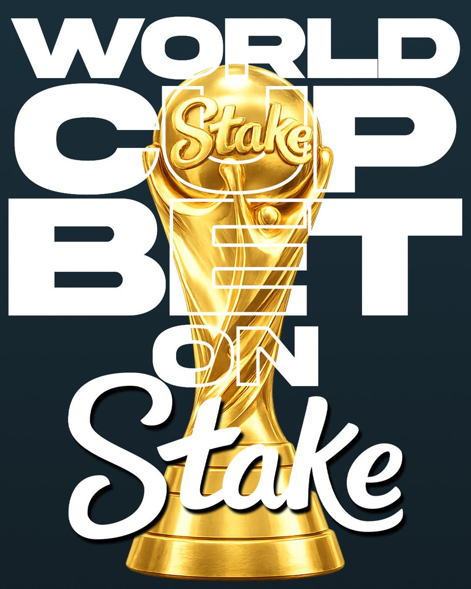 razoraffiliate's tweet photo. 🏆ONLY ON @Stake 

Drop your favorite team to win it all in the comments 👇

Who are you backing? 🇧🇷 🇦🇷 🇫🇷 🇪🇸 🇩🇪 🇵🇹 or someone else?

⏳ Countdown to the Cup — daily boosted odds on a different team to win
⬆️ Boosted Odds — enhanced picks on every match
⚡️ Halftime Rush — special boosts during halftime breaks
🚀 90th Minute Payout — bet counts as win if your team leads at 90’ but doesn’t hold