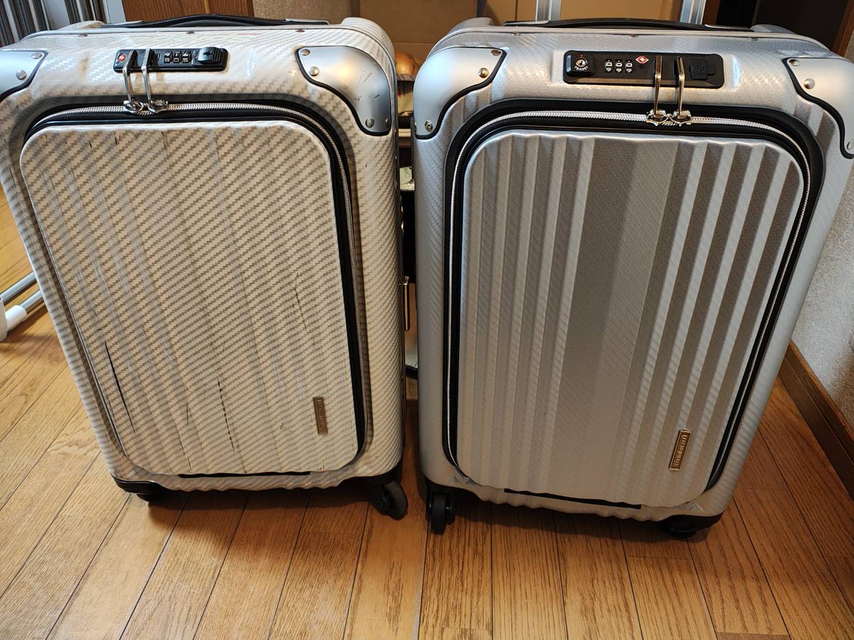 hideaki2816's tweet photo. 【乗換えのお知らせ】
足回り破損のため泣く泣く乗り換えとなりました、10年越の付き合いでした

旧)レジェンドウォーカー ブレイド 6203-50 ラフカーボンホワイトシルバー
新)レジェンドウォーカー ブレイド6209-50 シルバーカーボン

※ちなみに樹脂溶接で直そうと試みましたが上手くいかず断念 https://t.co/FNUwpqTowi