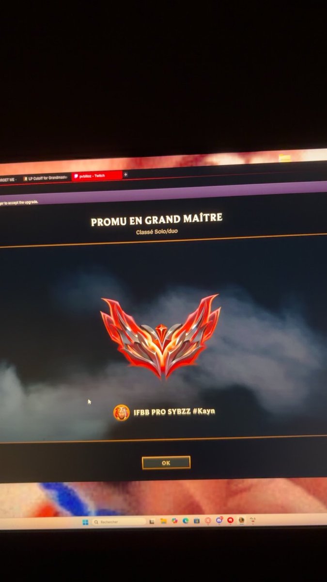 UserWiko's tweet photo. Prochain objectif challenger https://t.co/gtGCGjlEAD