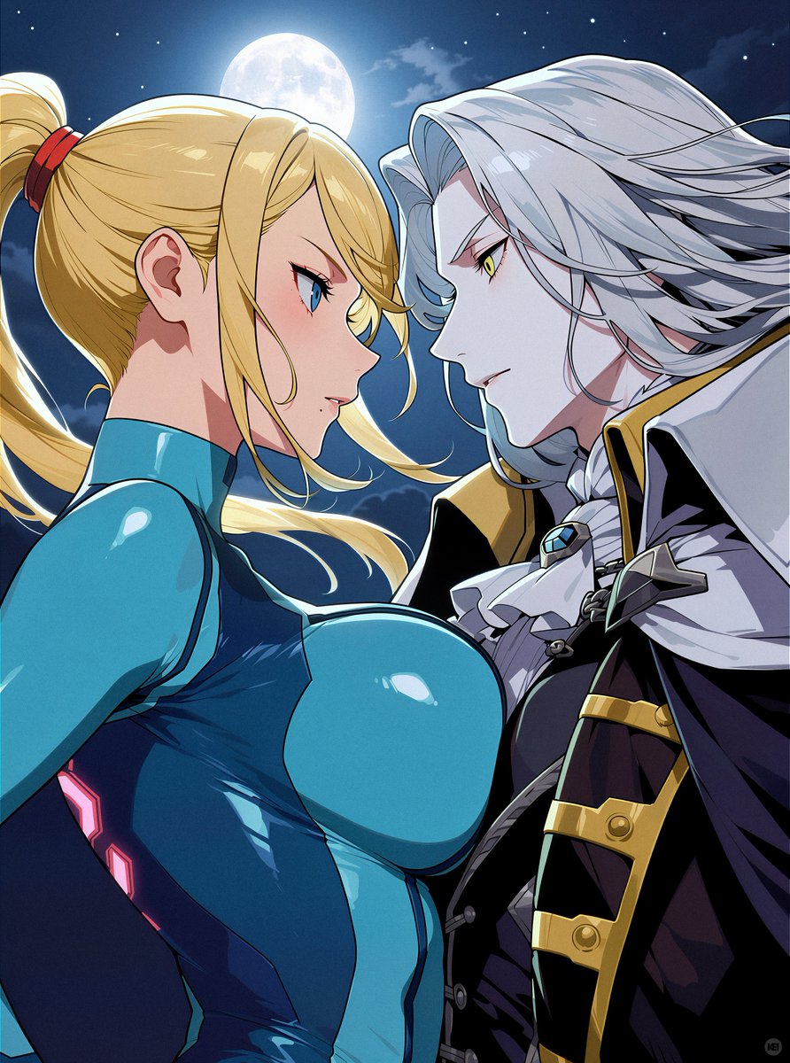 KatamariKei's tweet photo. METROID / VANIA
#SamusAran / #Alucard https://t.co/tHFGhJxWRr