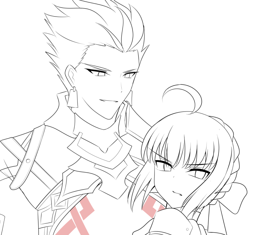 R31_44's tweet photo. Oh god Saber watch out https://t.co/AVkGUMpoDq