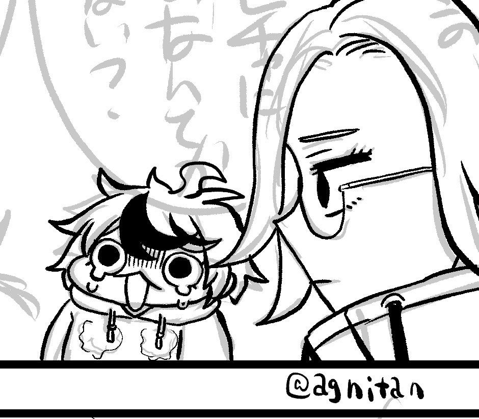 おちちが止まらず途方に暮れるちびの🍼 