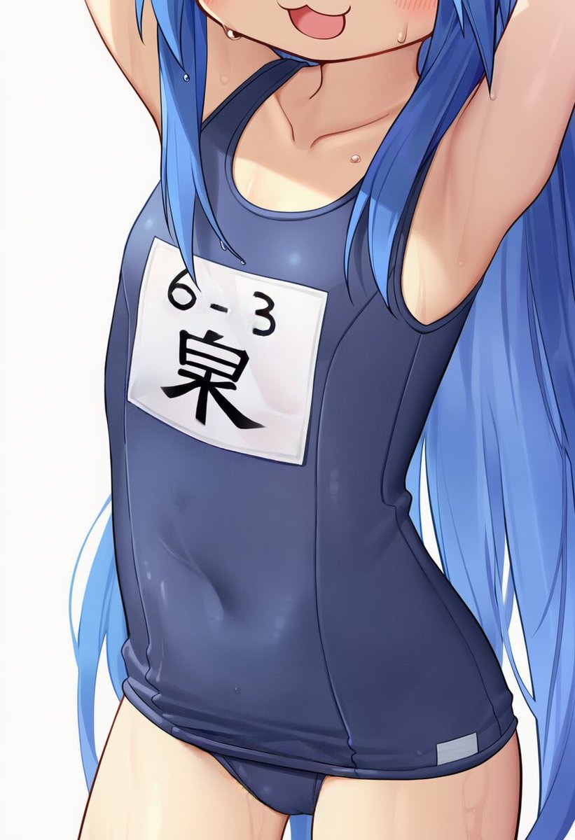 MikuLover001's tweet photo. It's literally just a simple school swimsuit...yet it's so fucking sexy... https://t.co/ScMUHVN4lt