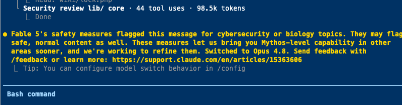 BrontoWatts's tweet photo. @Picomoorhead @mweinbach I am not with ZDR, but opted out from the data training. by the way it refuses to check the security holes of my code. https://t.co/Kd0ZxY497i