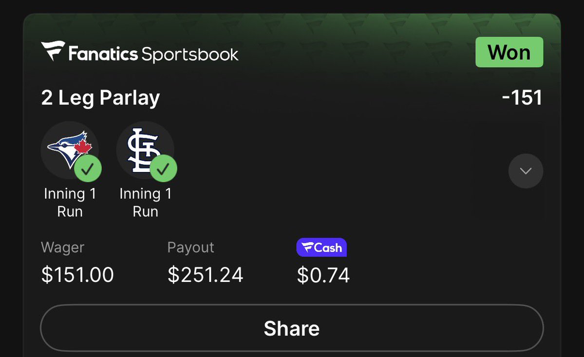 ShayneTrail's tweet photo. Congratulations to all of our @HallofFameFund investors and followers on another first inning investment winner!

💰Wheeler NRFI
💰Peralta NRFI 
🏷️ (-151)

More MLB investments 👇🏼
https://t.co/FL7GSaSP1C https://t.co/C13T181VN8