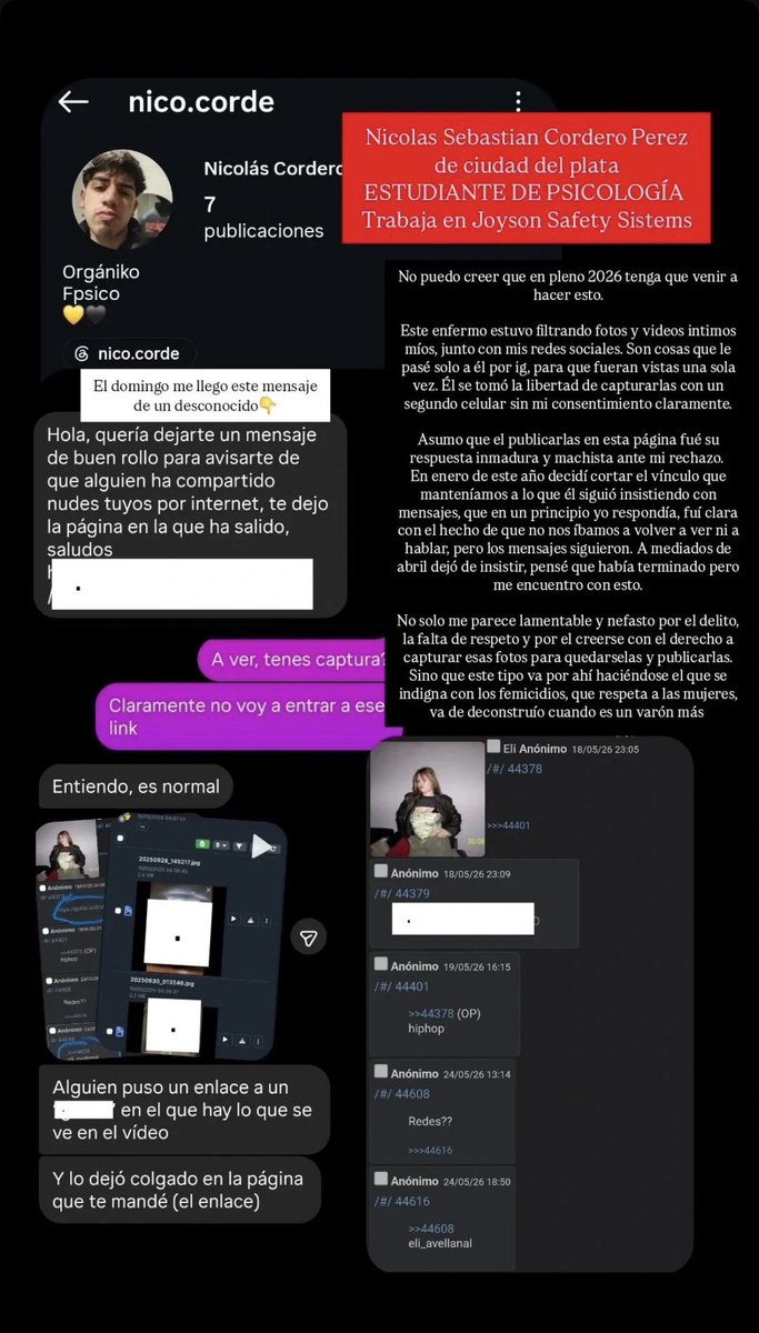 feli_av's tweet photo. buenas, no suelo hacer esto, pero mi hermana tuvo una situación horrible que no le deseo a nadie y no solo quiero cargarle la vida a este pelotudo, sino que se pueda prevenir o tener cuidado con cualquier vínculo con él

se agradece la difusión https://t.co/tZUAKd0DDf