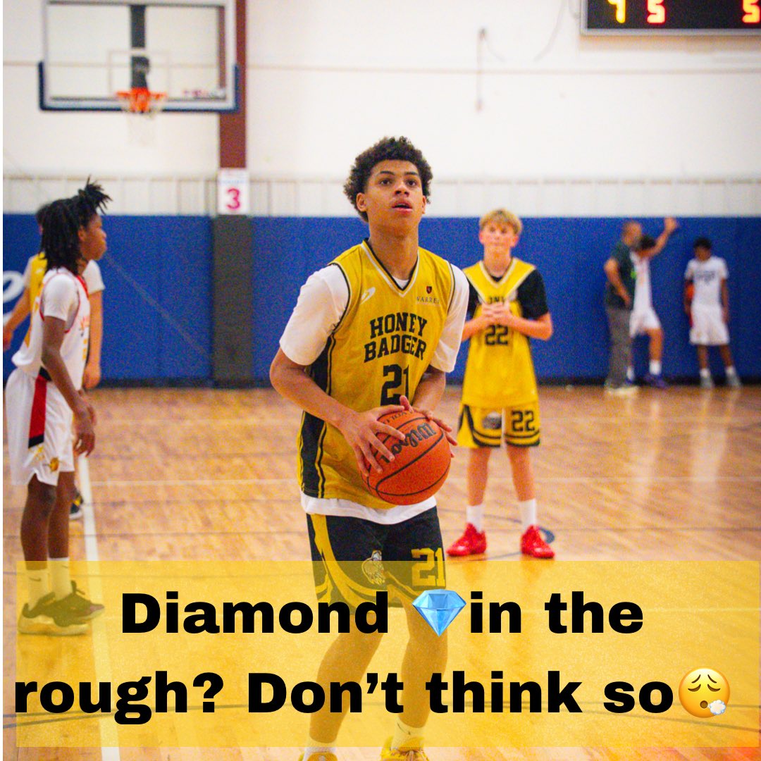 ssiacademy's tweet photo. Is he a 💎 in the rough? We don’t think so… He had a great showing during the @Grassroots365 tournament. We working Brexton 

🎥: @JerellWeston 

#honeybadger #aau #aaubasketball #hooplife #honeybadgerdontcare https://t.co/iPCgzMHQzJ