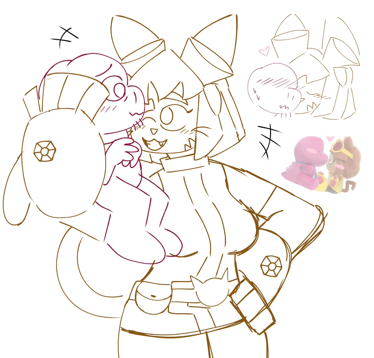 sg_superstar_'s tweet photo. Needed to draw these cuties again hehe ^^
#gameoverse #kitbbles #gobkit #doodles #fanart https://t.co/q0Dx9PK3BY