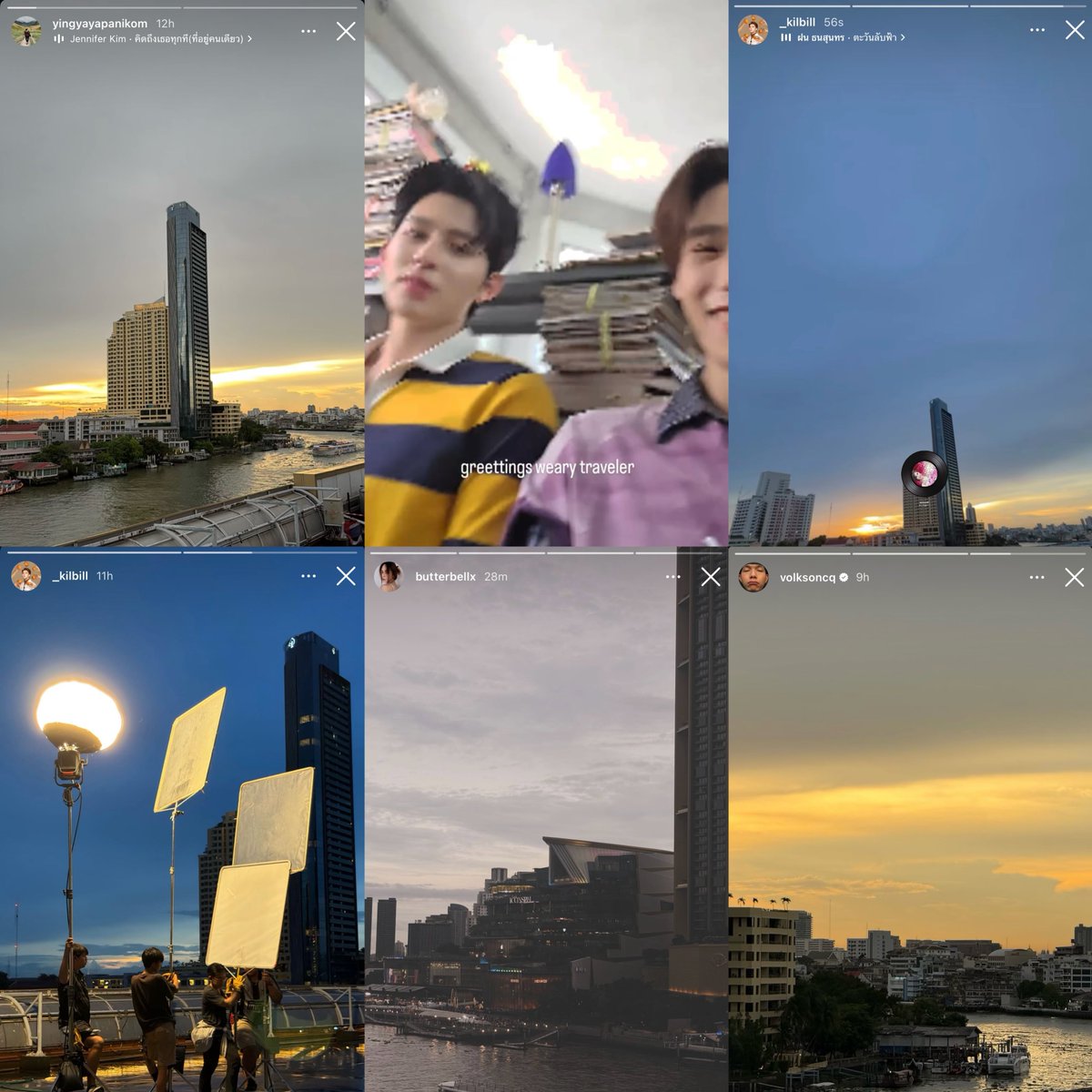 OH_duckyHUN's tweet photo. เมื่อวานงานปอนพุไม่ใช่คุณธีร์คิว 12 แต่พี่หญิงลงสตอรี่โลเคชั่นเดียวกับทีมงานกองคุณธีร์เลย ซึ่งเข้าใจได้เพราะทุกคนไม่ได้ทำงานให้กองเดียวอาจจะเป็นงานกองอื่น แต่ว่าถ่ายอะไรกันนี่สิ mv สักอย่างหรือคลิปคอนเสิร์ต?🤔 https://t.co/pRnFY7bnqx