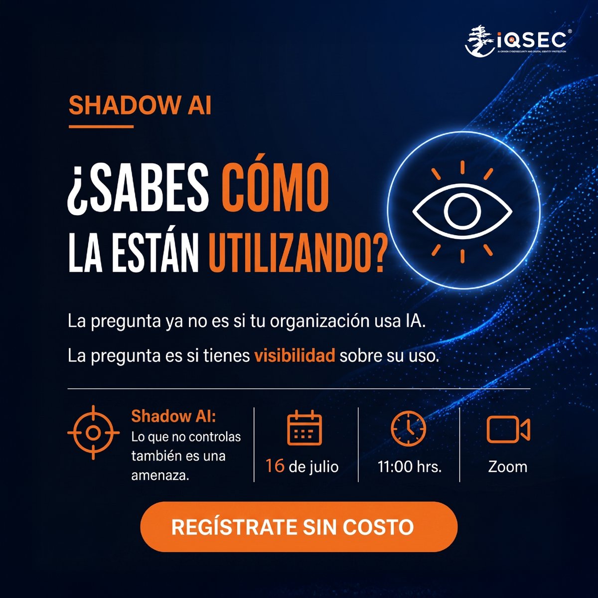 IQsec's tweet photo. 🤖 La IA impulsa la productividad, pero también crea puntos ciegos. Aprende a detectar #ShadowAI y fortalecer el control de tu organización en nuestro webinar 👉 https://t.co/8KvEPy4JOx #IQSEC #HazloSeguro #CISOS #Ciberseguridad #AI https://t.co/ZQYUKRWrKH