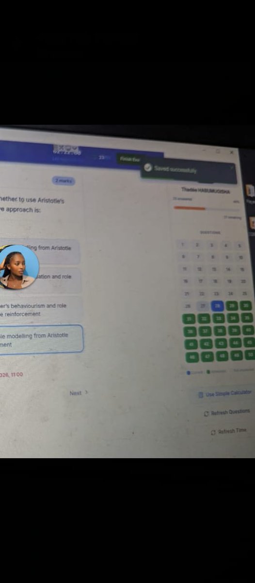 kariwabandi's tweet photo. @Mamaurwagasabo1 muraho ,Mukorere ubuvugizi abakoze exams z'akazi muri REB, aho usanga bamwe bakopera ibizamini bakoresheje za Phones ubundi bakisanga ku myanya myiza,urugero ,Uwo HAMUGISHA Thadee,iyo screenshot ntiyari gushoboka adafite telephone mu kizamini kandi afite 98% https://t.co/dGcqcQLL1v