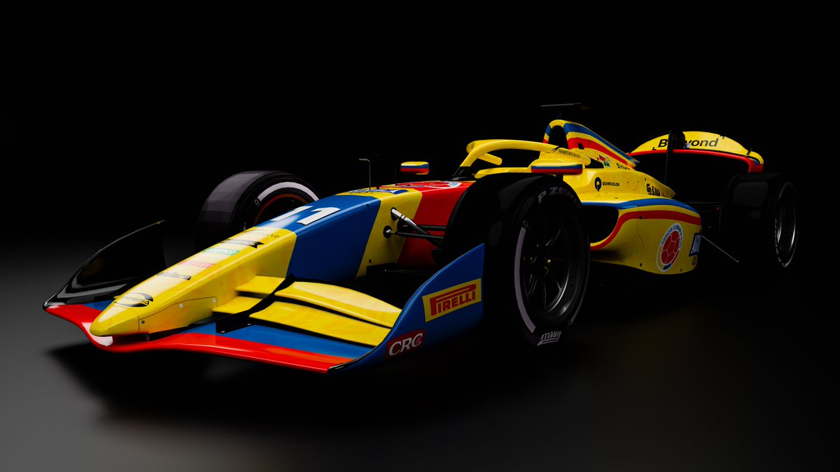 dr_designmotor's tweet photo. Colombia Soccer Team F2 Livery Concept
I was watching the last race of F2 and the special driver uniform of @sebasmontoya58 for this race with the colors of the @FCFSeleccionCol for the World Cup. And I begin to think about how a F2 car looks with a livery inspired
#Colombia #F2 https://t.co/i83DkgjiaU