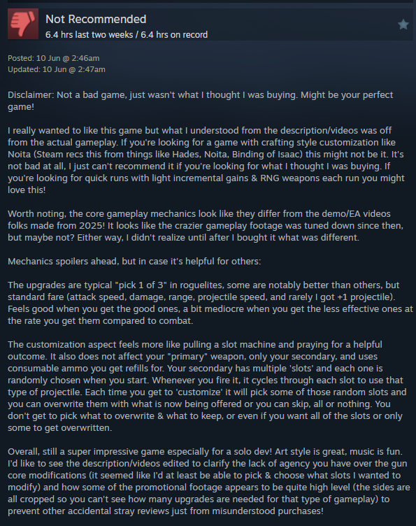 AntennaGames's tweet photo. Just received my first negative review and honestly what a great review❤️ https://t.co/be8ZH5bWUE