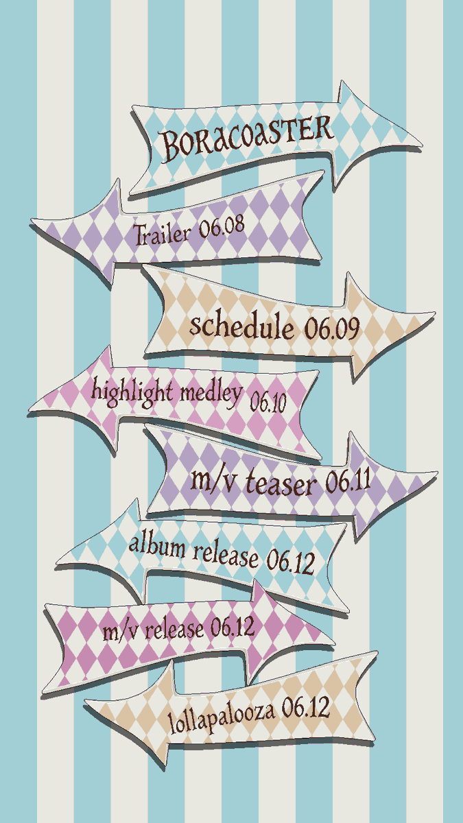 capy_bora's tweet photo. #BORA  1st Mini-Album [BORACOASTER LANE1: SUNNY]  Official Schedule.
#BORACOASTER #보라 #KGE #앨범 #팝 #안녕 https://t.co/wFap6tntk1